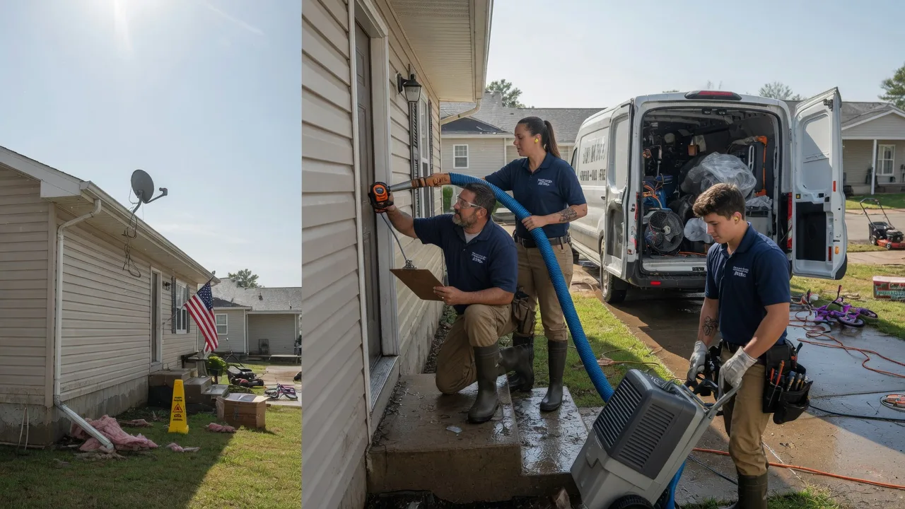 Ceiling Water Damage Restoration in Java, VA near me